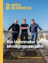 Magazine cover for INTO Business - Haarlemmermeer Lente 2025